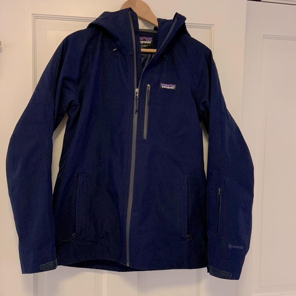 Patagonia GORE-TEX Powder Bowl Jacket (Medium) Navy Blue, Women’s